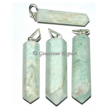 Amazonite Pencil Pendants