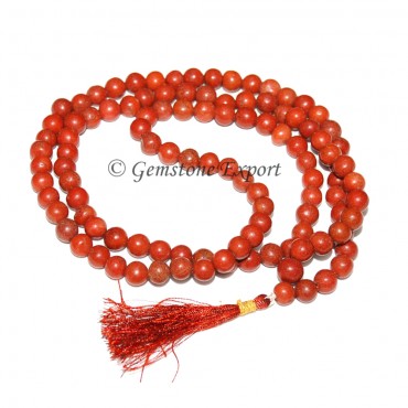 Red Jasper Jap Mala