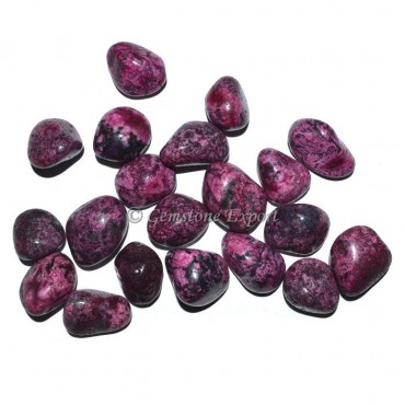 Pink Tree Agate Tumbled